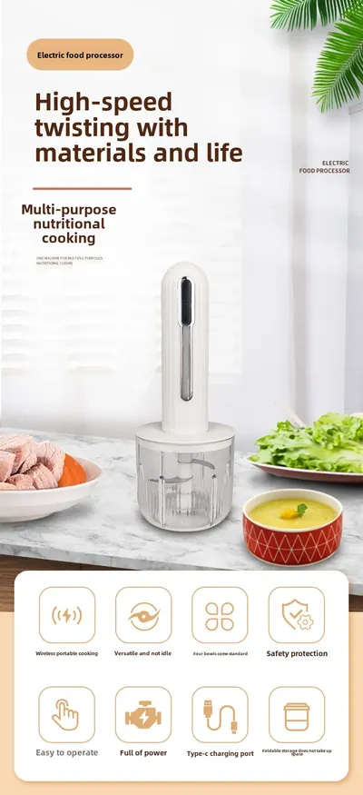 Portable Meat Grinder FP181 — Kitchen Appliances product photo 11 of 12, OEM and private label supply