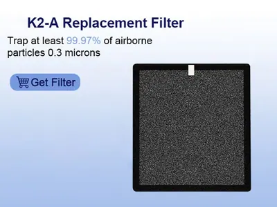 Air Purifier K2 — Environmental Appliances product photo 10 of 11, OEM and private label supply