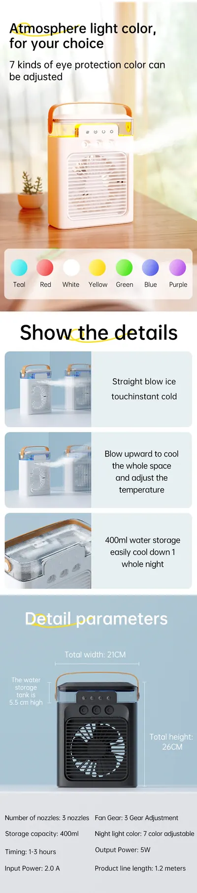 Misting Fan — Environmental Appliances for OEM orders