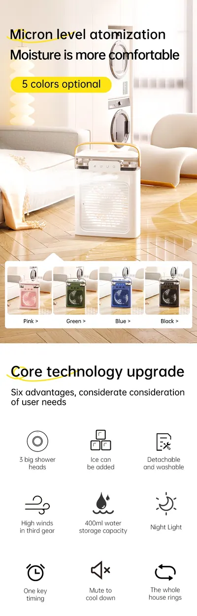 Misting Fan — Environmental Appliances product photo 3 of 5, OEM and private label supply