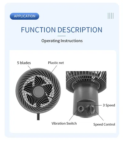 Pedestal Fan FS25-B — Environmental Appliances product photo 2 of 7, OEM and private label supply
