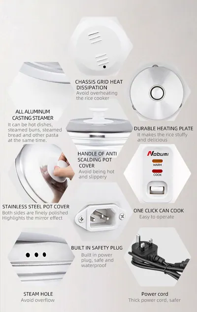 Rice Cooker JDG02278 — Kitchen Appliances product photo 6 of 9, OEM and private label supply