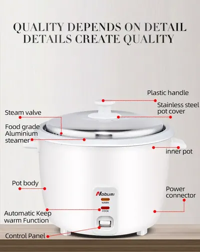 Rice Cooker JDG02278 — Kitchen Appliances product photo 8 of 9, OEM and private label supply