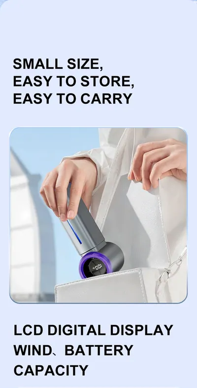 Mini High-Speed Handheld Misting Fan — Environmental Appliances product photo 4 of 12, OEM and private label supply