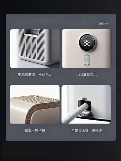 2-in-1 Humidifying Dehumidifier — Environmental Appliances product photo 11 of 12, OEM and private label supply