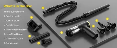 5-in-1 Straight Tube Handheld Vacuum Cleaner LP-016 — Cleaning Appliances product photo 2 of 12, OEM and private label supply