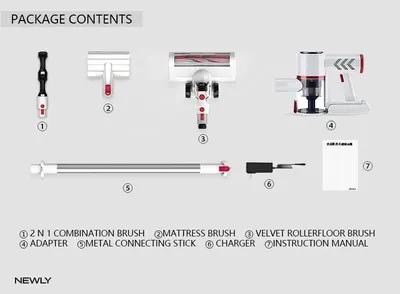 Handheld Cordless Vacuum Cleaner BVC-S108B — Cleaning Appliances product photo 6 of 6, OEM and private label supply
