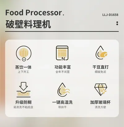 High-Speed Soy Milk Maker — Kitchen Appliances product photo 9 of 12, OEM and private label supply