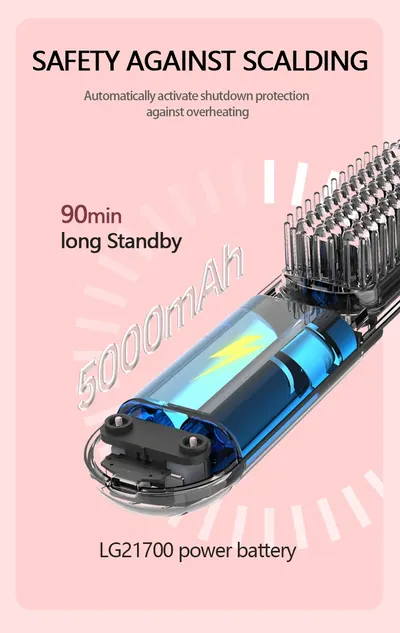 Cordless Straightening Brush C01SE — Beauty & Hair Care product photo 12 of 12, OEM and private label supply