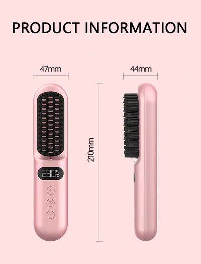 Cordless Straightening Brush C01SE — Beauty & Hair Care product photo 4 of 12, OEM and private label supply