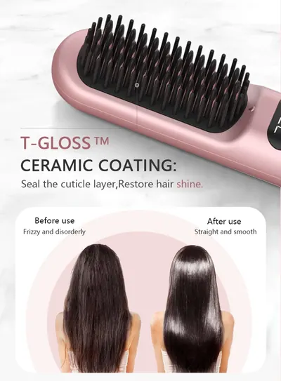 Cordless Straightening Brush C01SE — Beauty & Hair Care product photo 7 of 12, OEM and private label supply