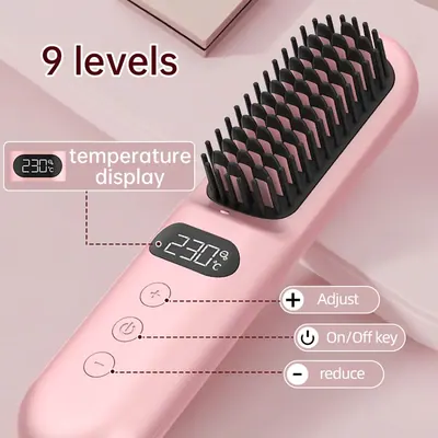 Cordless Straightening Brush C01SE — Beauty & Hair Care product photo 9 of 12, OEM and private label supply