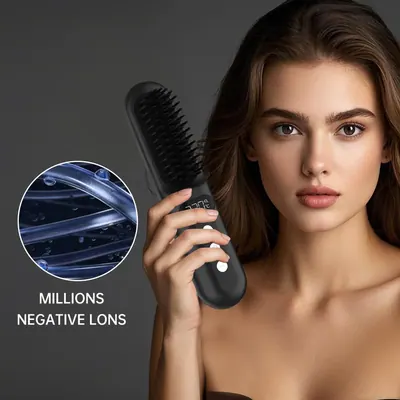 Cordless Straightening Brush C02 — Beauty & Hair Care product photo 9 of 12, OEM and private label supply