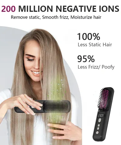 Cordless Straightening Brush C03 — Beauty & Hair Care product photo 12 of 12, OEM and private label supply