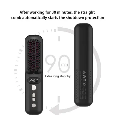 Cordless Straightening Brush C03 — Beauty & Hair Care product photo 2 of 12, OEM and private label supply