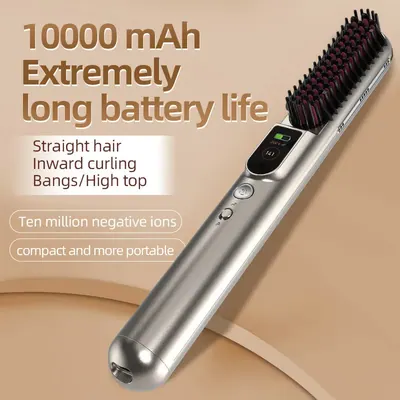Cordless Straightening Brush C05 — Beauty & Hair Care for OEM orders