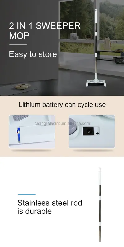 Electric Broom — Cleaning Appliances product photo 3 of 9, OEM and private label supply