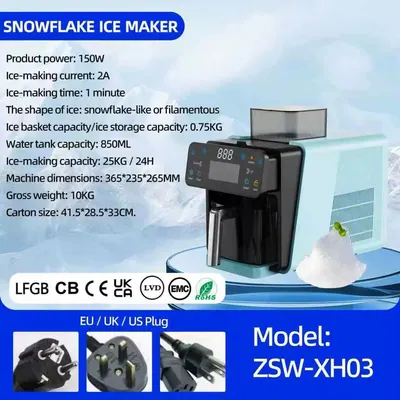 Shaved Ice Machine ZSW-XH03 — Kitchen Appliances for OEM orders