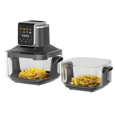 Dual-Basket Glass Viewing Air Fryer — Kitchen Appliances product photo 8 of 11, OEM and private label supply