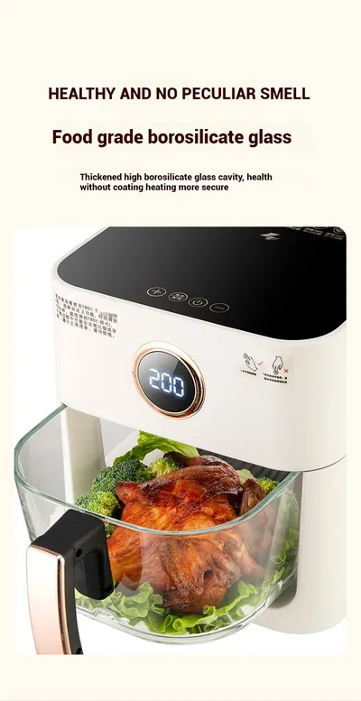 Viewing Touch Control Air Fryer RS-AF1266D — Kitchen Appliances product photo 10 of 12, OEM and private label supply