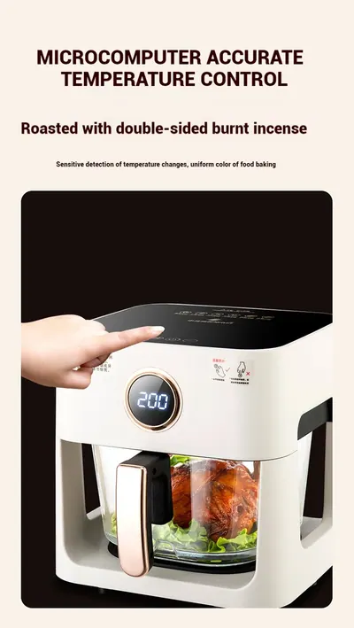 Viewing Touch Control Air Fryer RS-AF1266D — Kitchen Appliances product photo 12 of 12, OEM and private label supply
