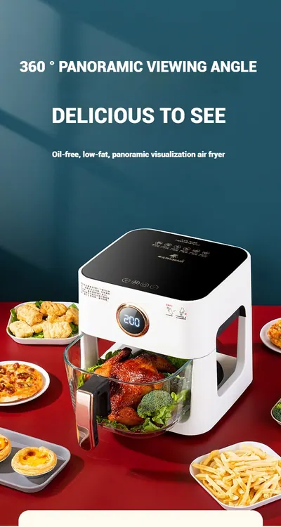 Viewing Touch Control Air Fryer RS-AF1266D — Kitchen Appliances product photo 3 of 12, OEM and private label supply