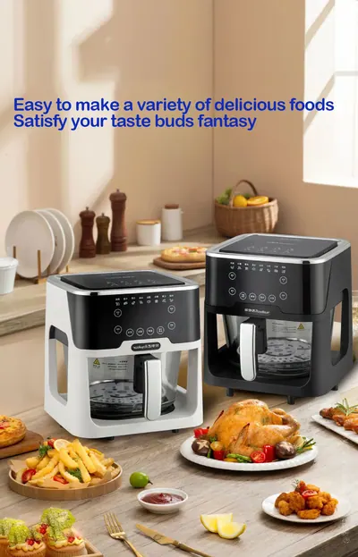Viewing Touch Control Air Fryer RS-AF1268D — Kitchen Appliances product photo 2 of 9, OEM and private label supply