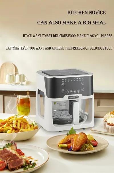 Viewing Touch Control Air Fryer RS-AF1268D — Kitchen Appliances product photo 6 of 9, OEM and private label supply