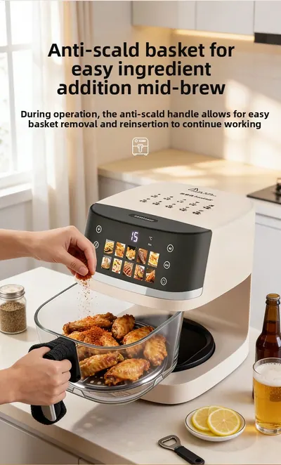 Viewing Touch Control Air Fryer TYU06 — Kitchen Appliances product photo 6 of 6, OEM and private label supply