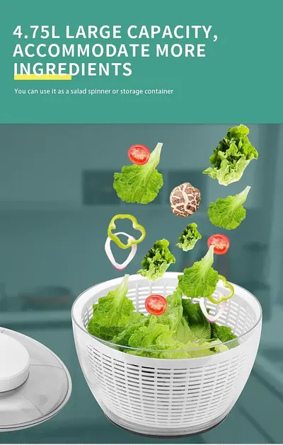 Electric Salad Spinner MDL-11S — Kitchen Appliances product photo 2 of 12, OEM and private label supply