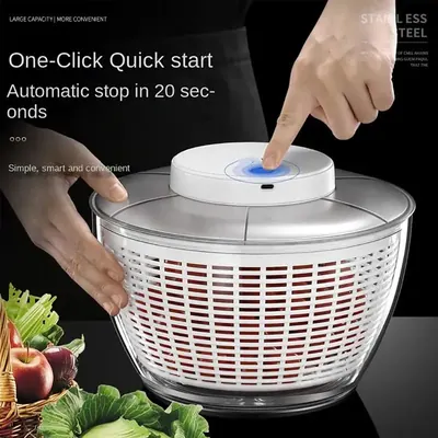 Electric Salad Spinner MDL-10S — Kitchen Appliances product photo 4 of 6, OEM and private label supply
