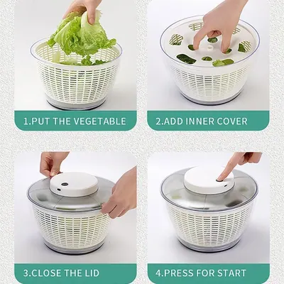Electric Salad Spinner MDL-10S — Kitchen Appliances product photo 5 of 6, OEM and private label supply