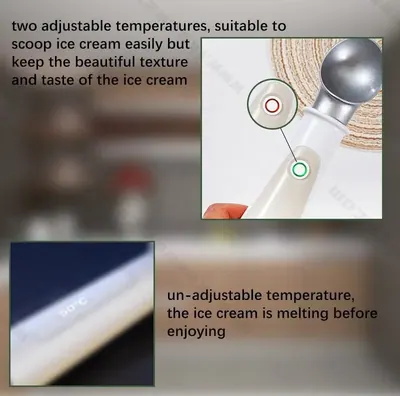 Heated Ice Cream Scoop — Kitchen Appliances product photo 11 of 12, OEM and private label supply