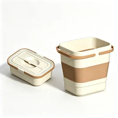 Foldable Square Collapsible Ice Bucket — Other Appliances for OEM orders