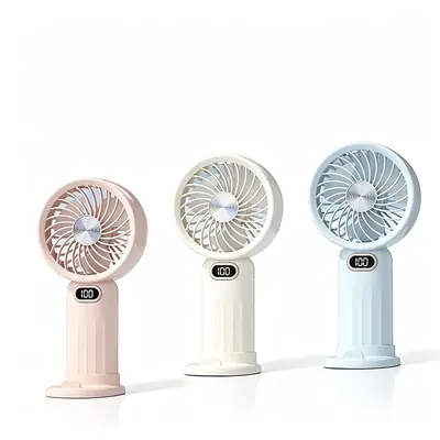 High-Speed Digital Display Handheld Fan — Environmental Appliances for OEM orders