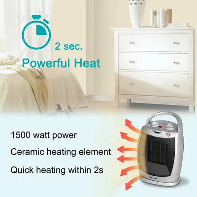 Ceramic Fan Heater — Environmental Appliances product photo 3 of 8, OEM and private label supply